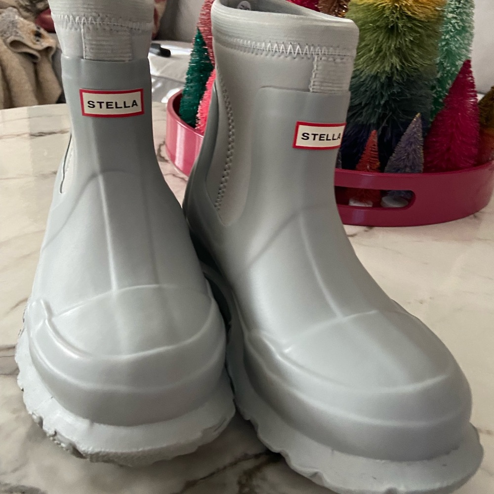SOLD!!!!!!!! STELLA MCCARTNEY X HUNTER RAIN BOOTS CHELSEA BOOTS 37 6 7